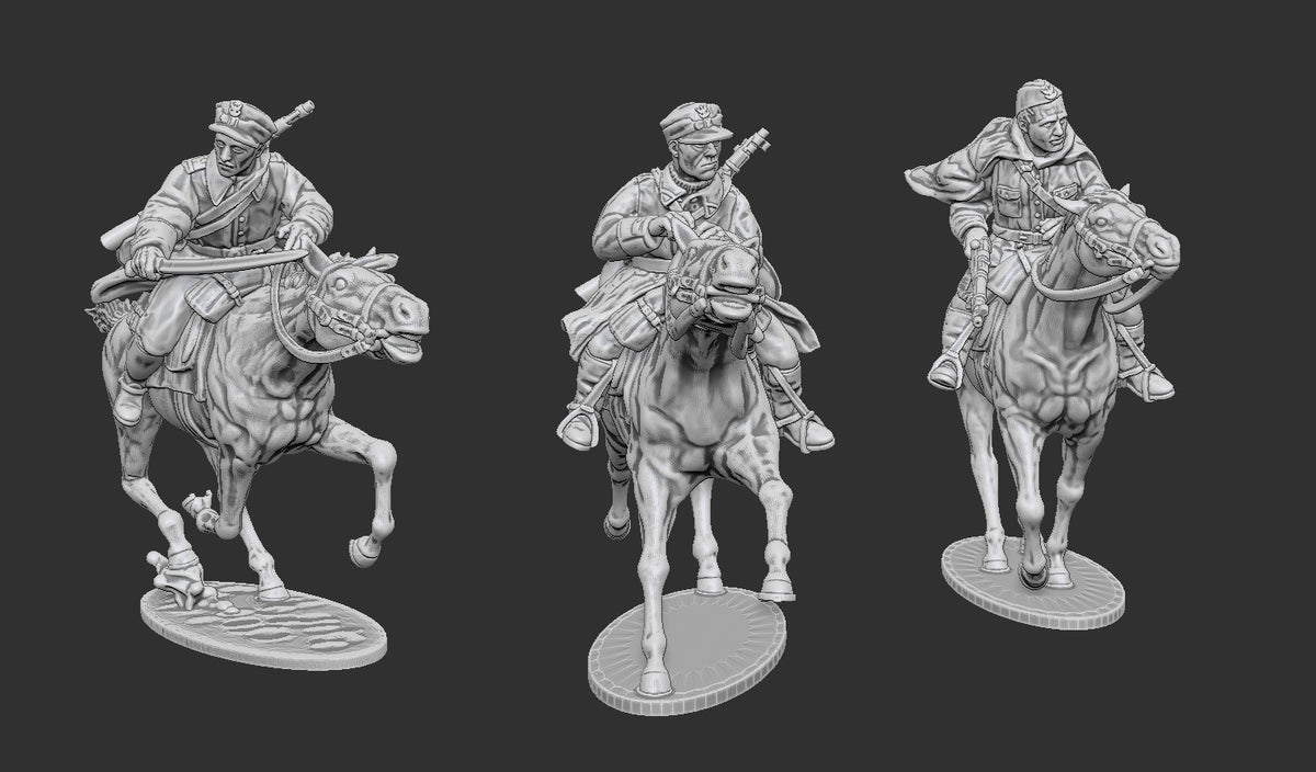 Polish Late War Cavalry squad.