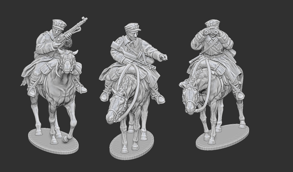 Polish Late War Cavalry squad.