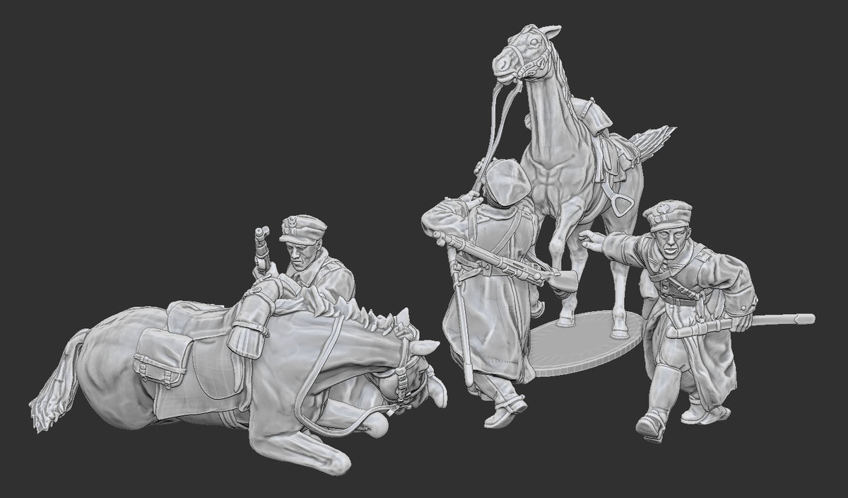 Polish Late War Cavalry squad.