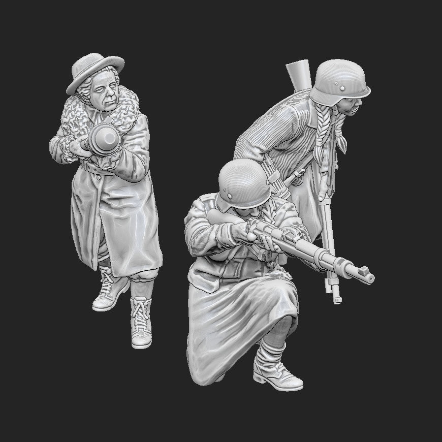 Female Volkssturm Fighters