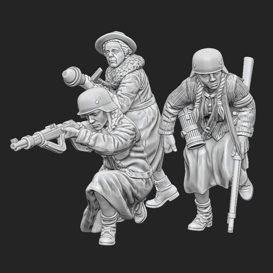 Female Volkssturm Fighters