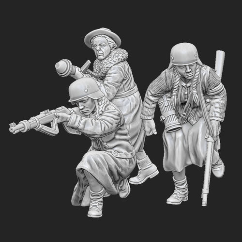 Female Volkssturm Fighters